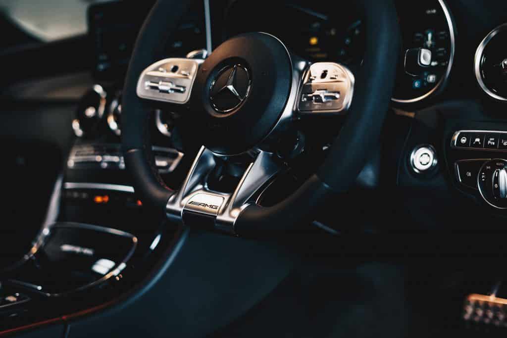 Inside of a AMG Mercedes- ECU CHIP Tuning GMW